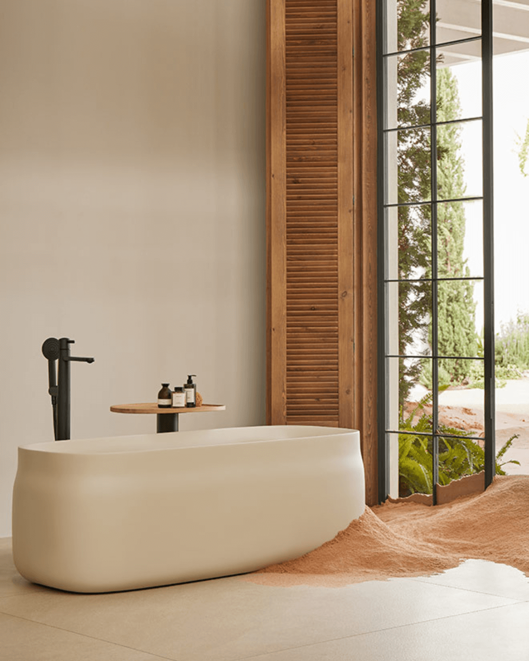 Ensemble baignoire îlot Duna Sand
