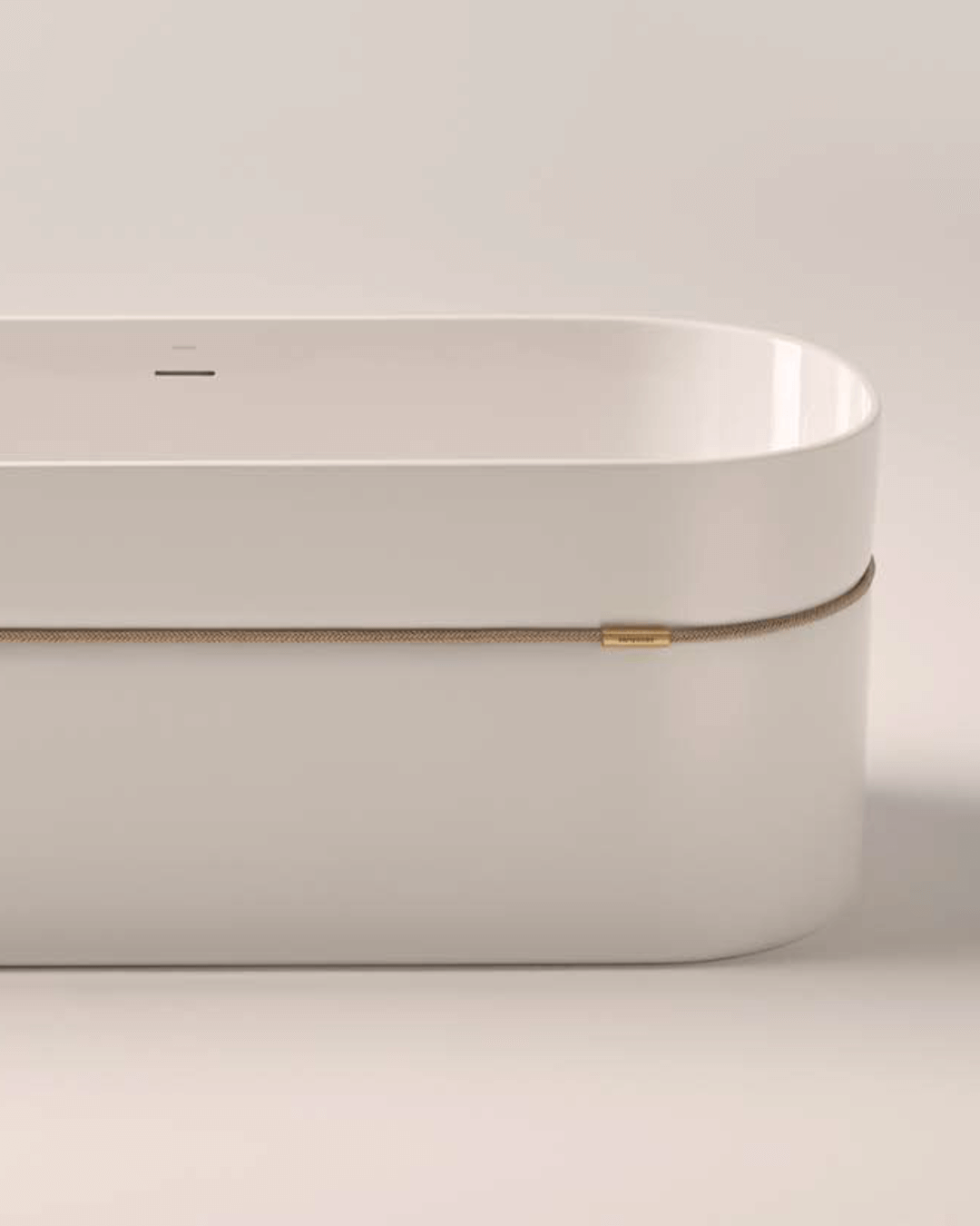 Baignoire îlot TEMPO White
