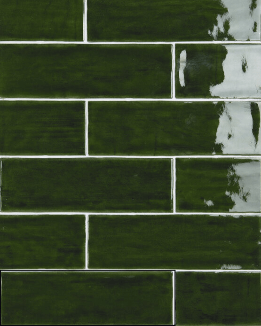 Carrelage Nour Dark Green 6.5x20