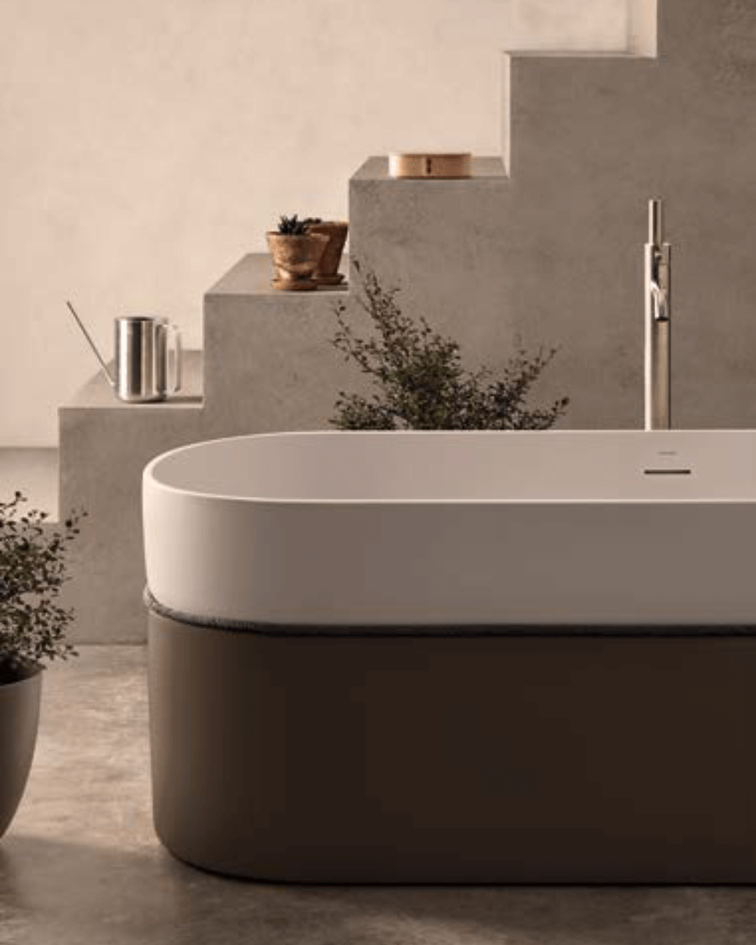 Baignoire îlot TEMPO Terra