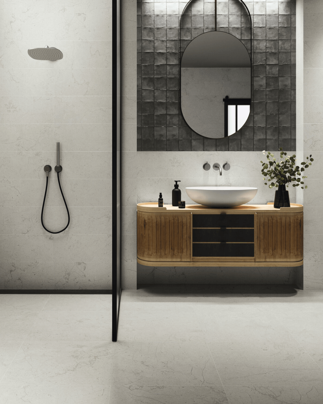 Carrelage Limestone Grey 60x60