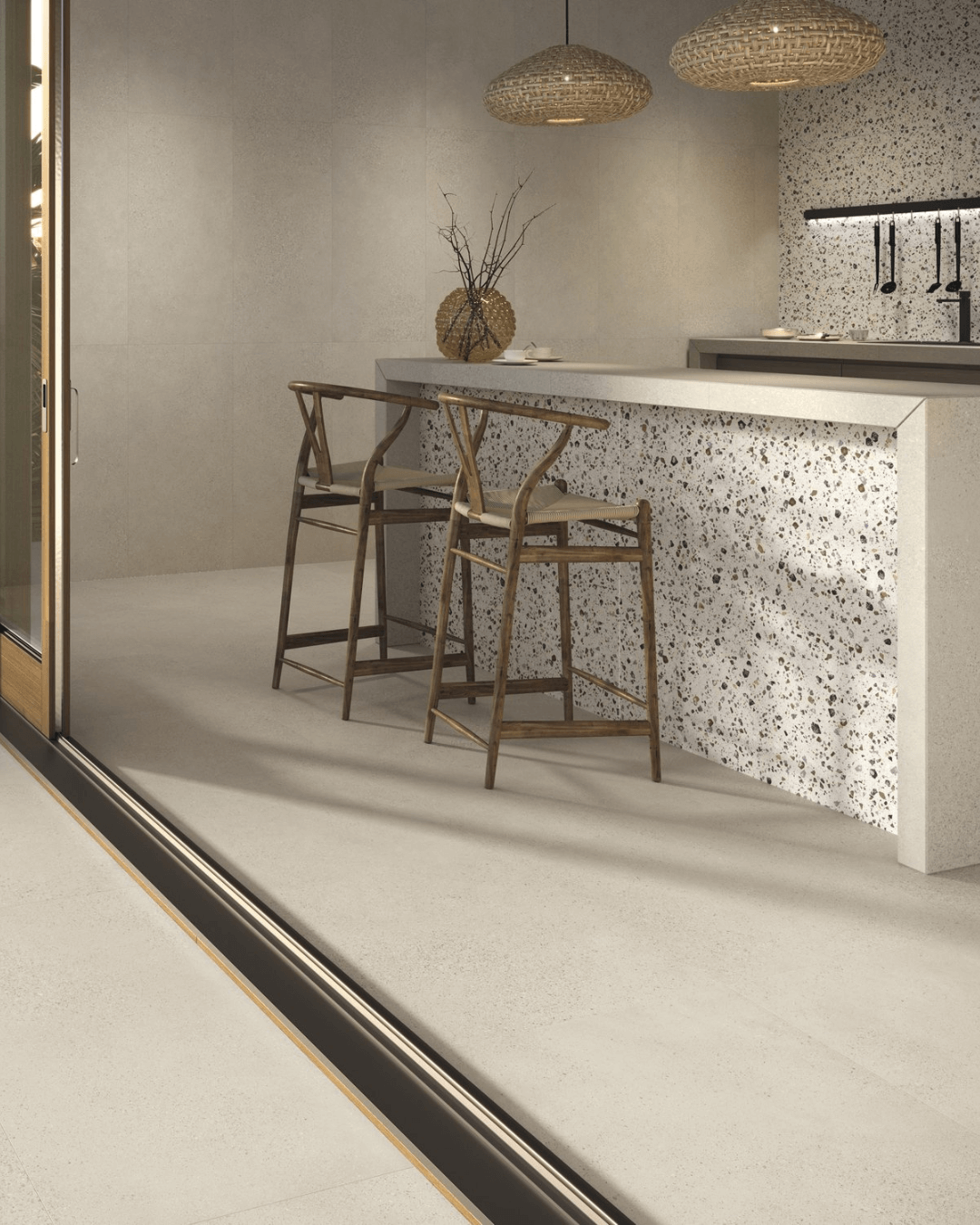 Carrelage Illinois Bone 75x75