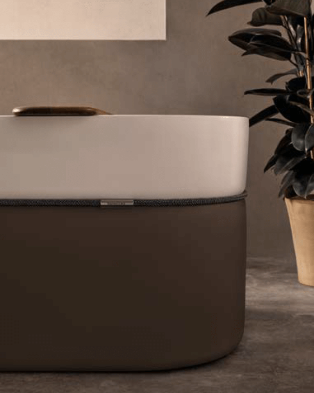 Baignoire îlot TEMPO Terra