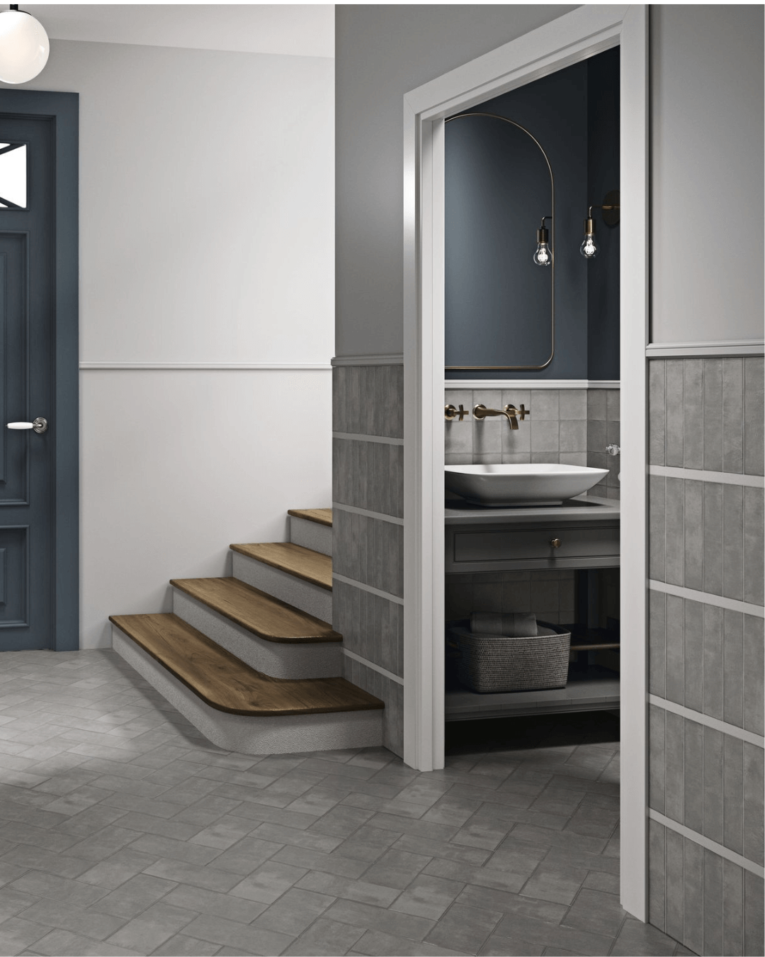 Carrelage Downtown Grey 5.7x23.2