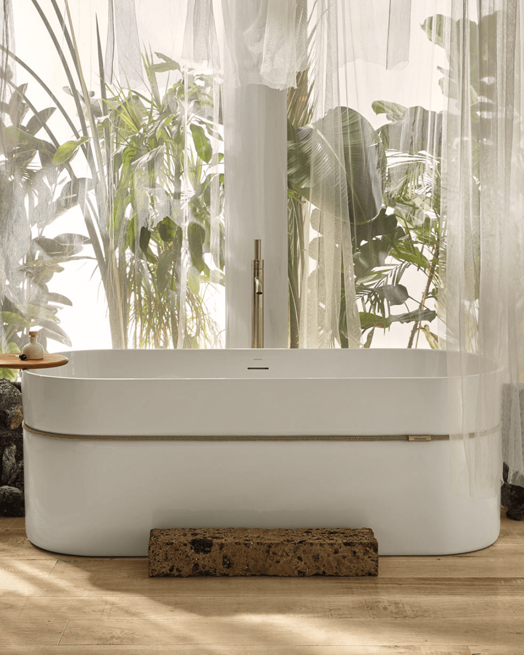 Baignoire îlot TEMPO White
