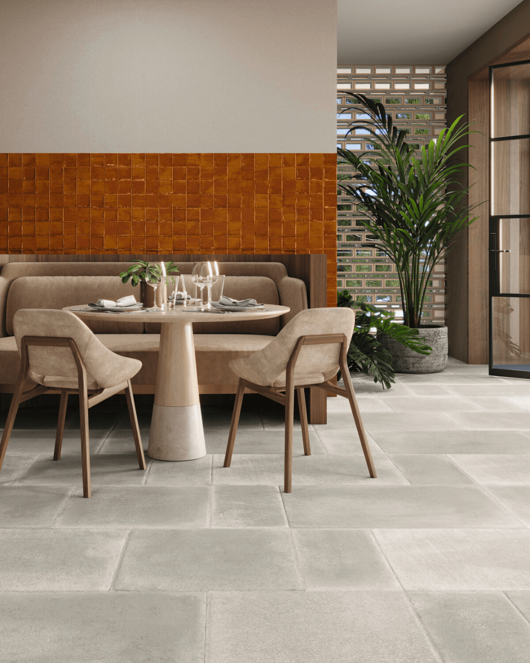 Carrelage Nour Caramel 10x10