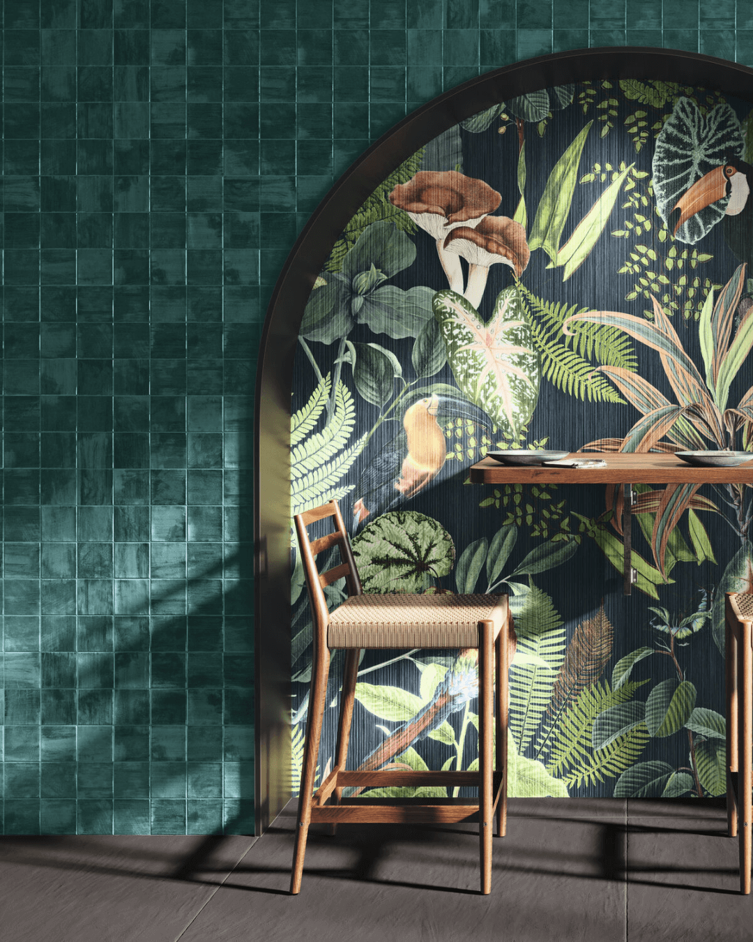 Carrelage Nour Emerald 10x10