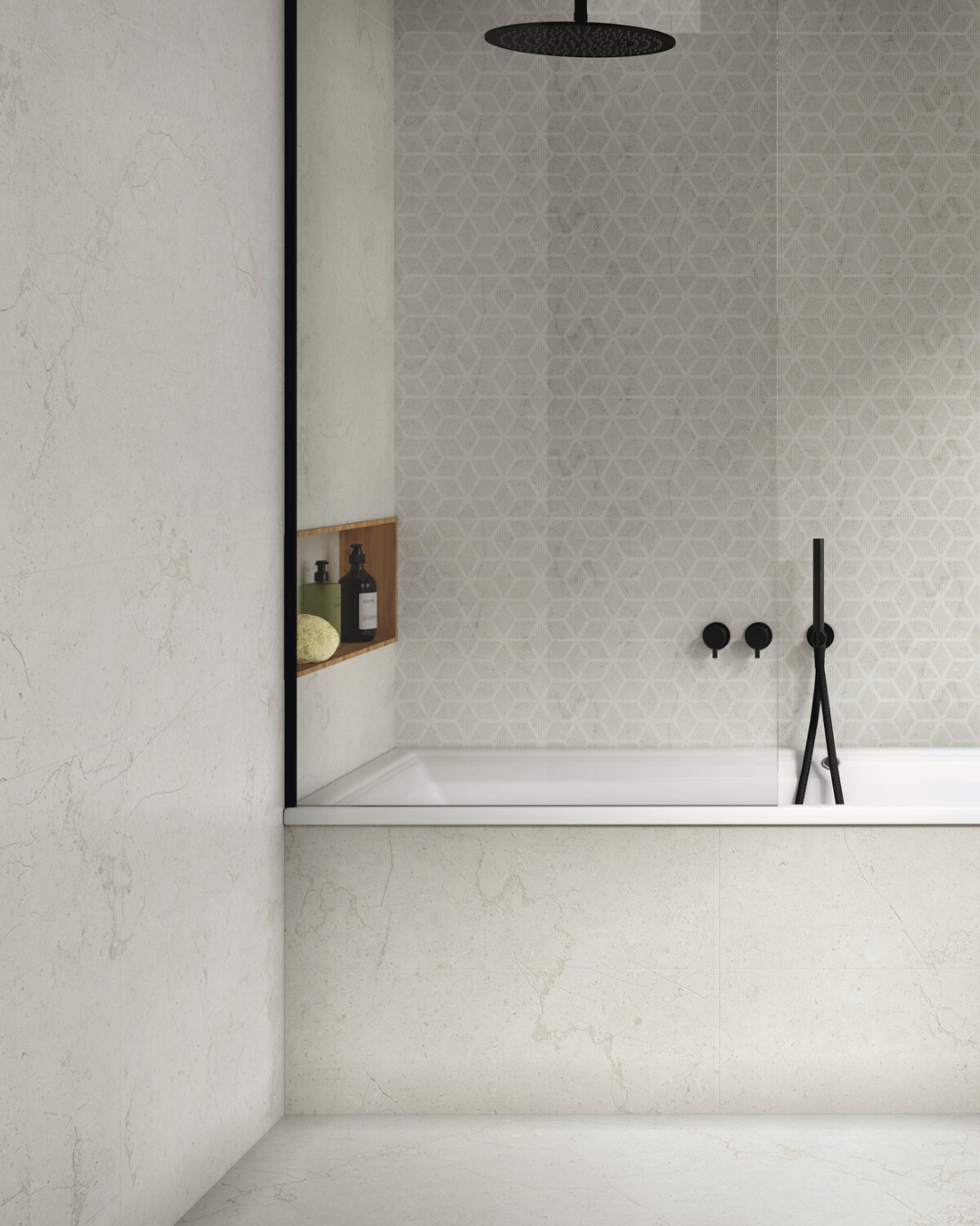 Carrelage Limestone Grey 25x75