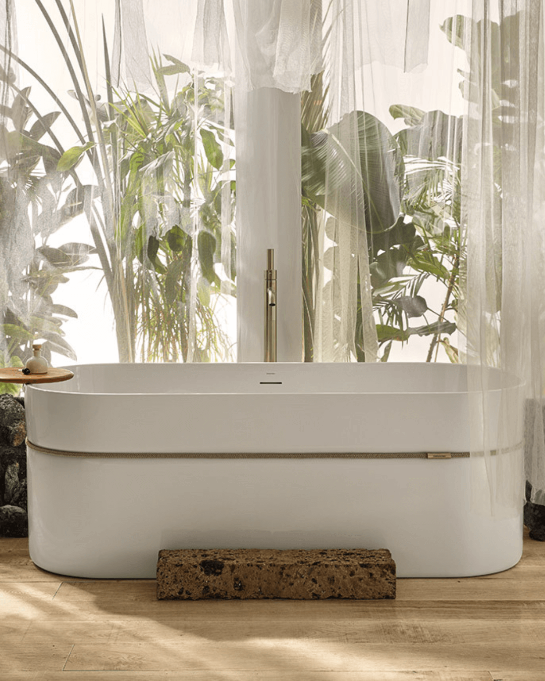 Baignoire îlot TEMPO White