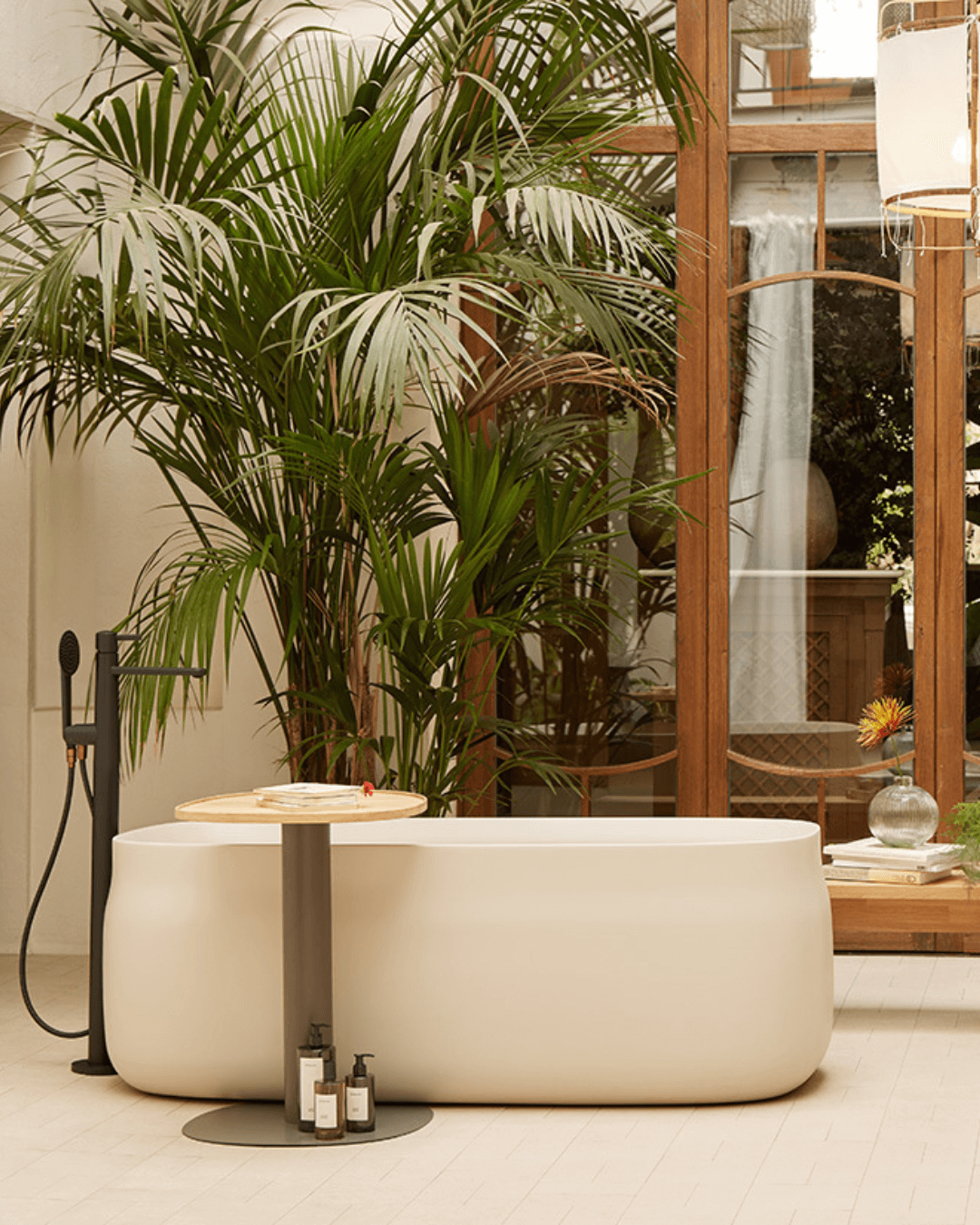 Ensemble baignoire îlot Duna Sand
