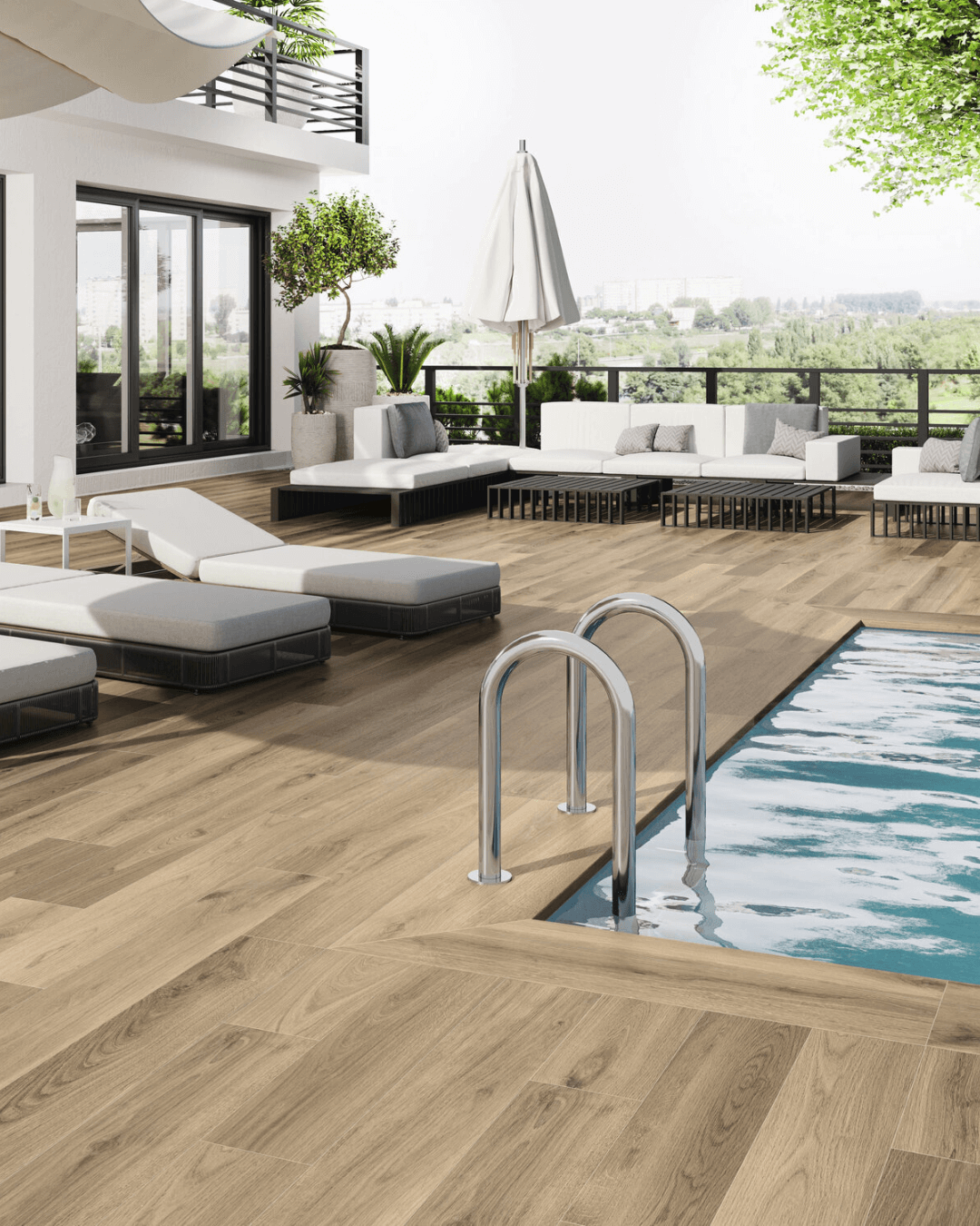 Carrelage Antidérapant Koen Miele 20x120 Mat