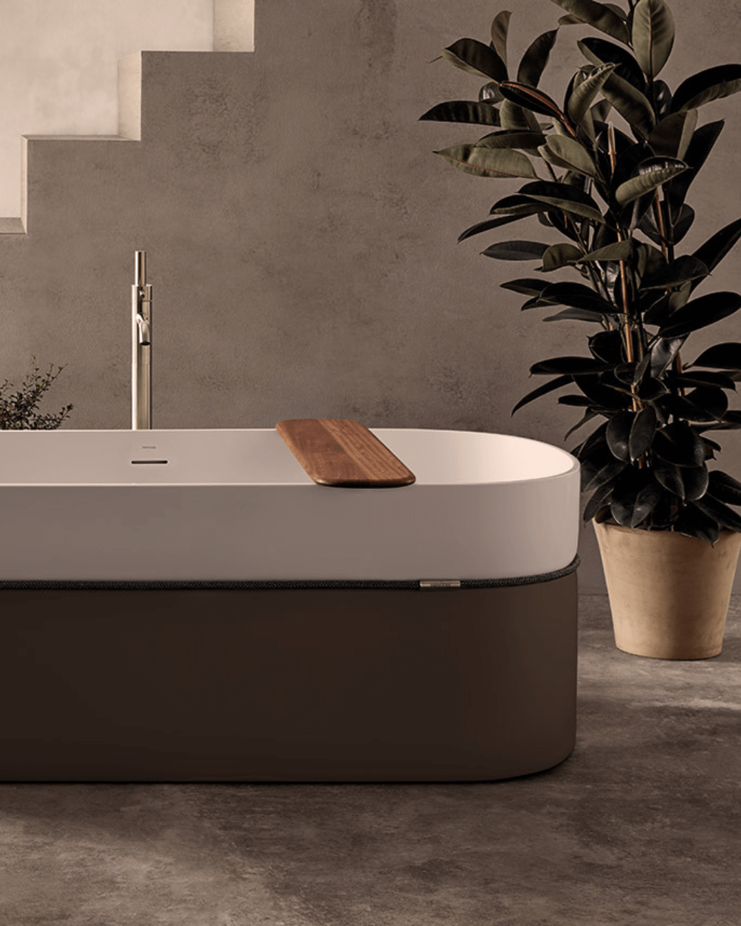 Baignoire îlot TEMPO Terra