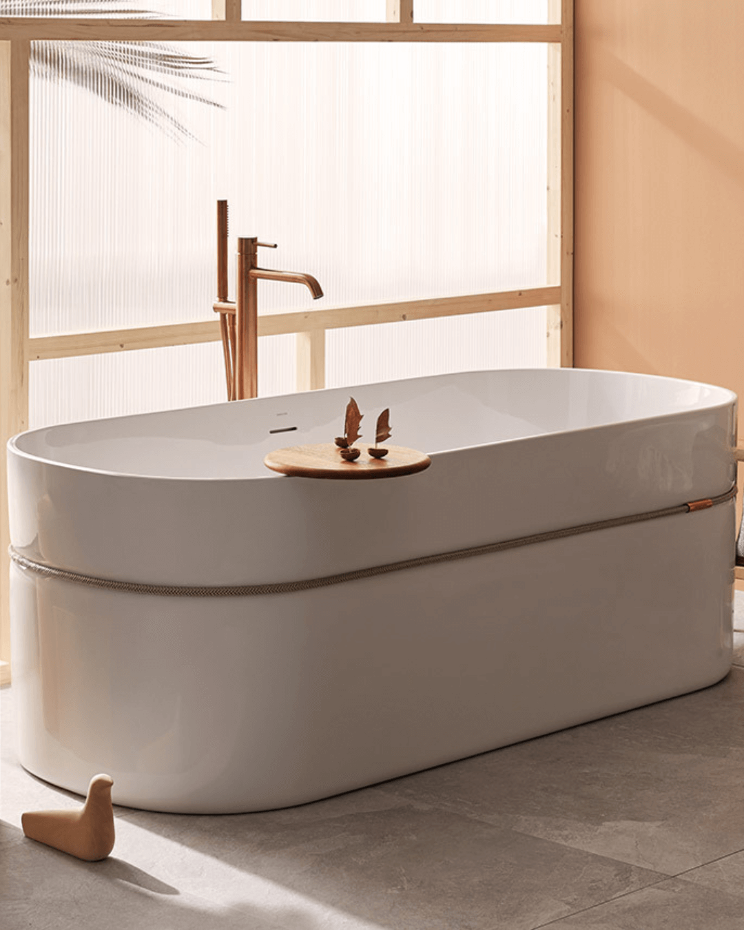 Baignoire îlot TEMPO White