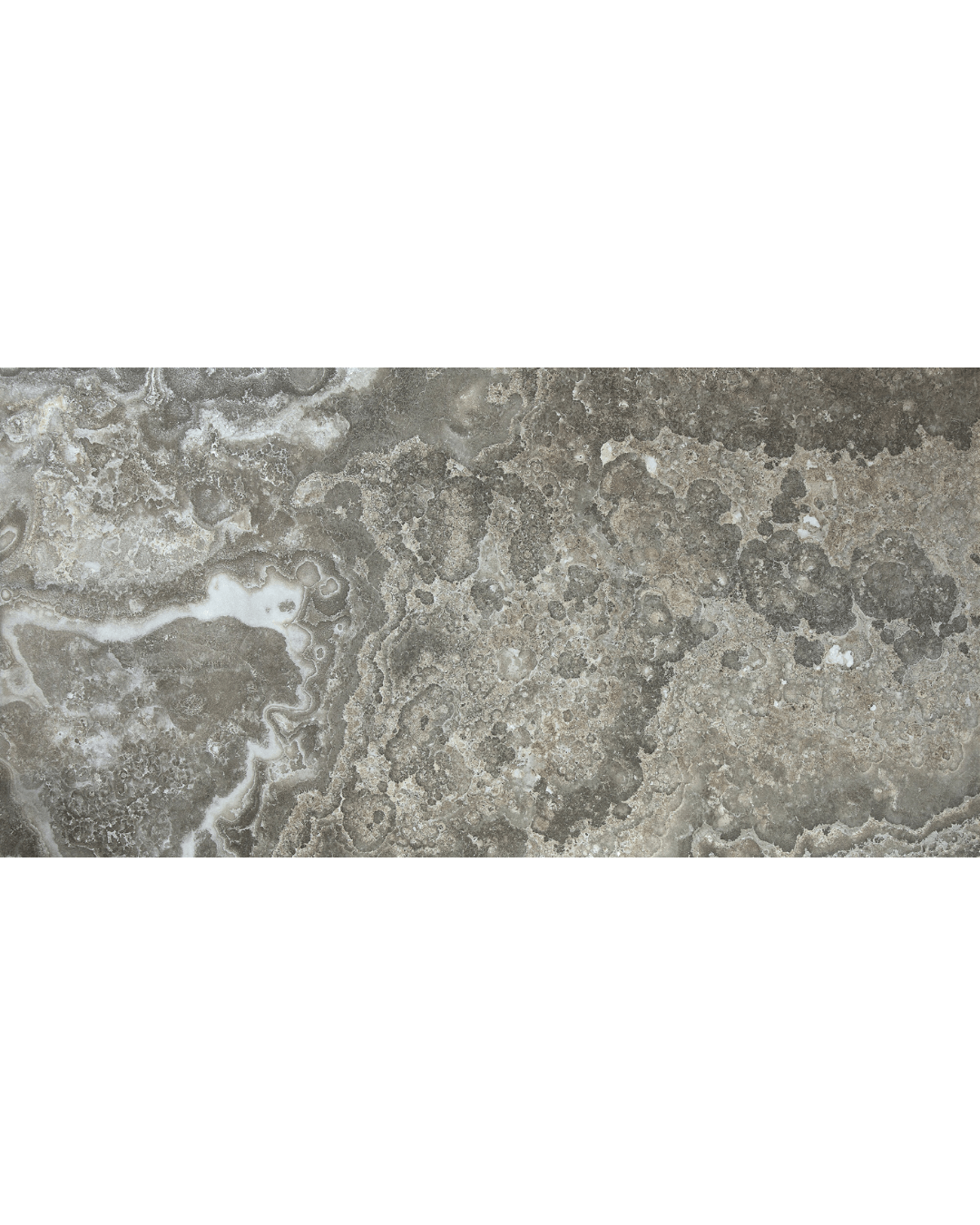 Agate Grey 60x120 - Carrelage mural et sol style pierre et marbre gris
