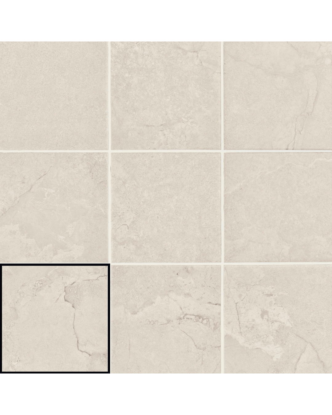 Alloy Beige Mat 15x15 - Carrelage beige style pierre grès cérame mat pour sols et murs