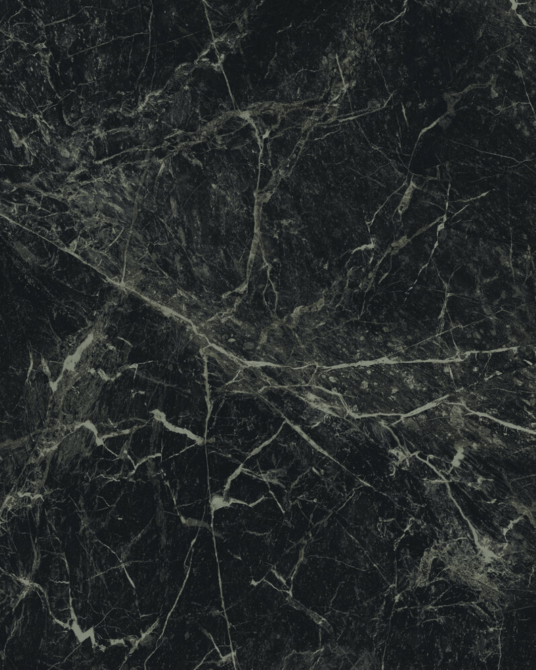 Alpi Green 60x120 - Carrelage marbre noir veiné vert grain poli effet miroir bords rectifiés