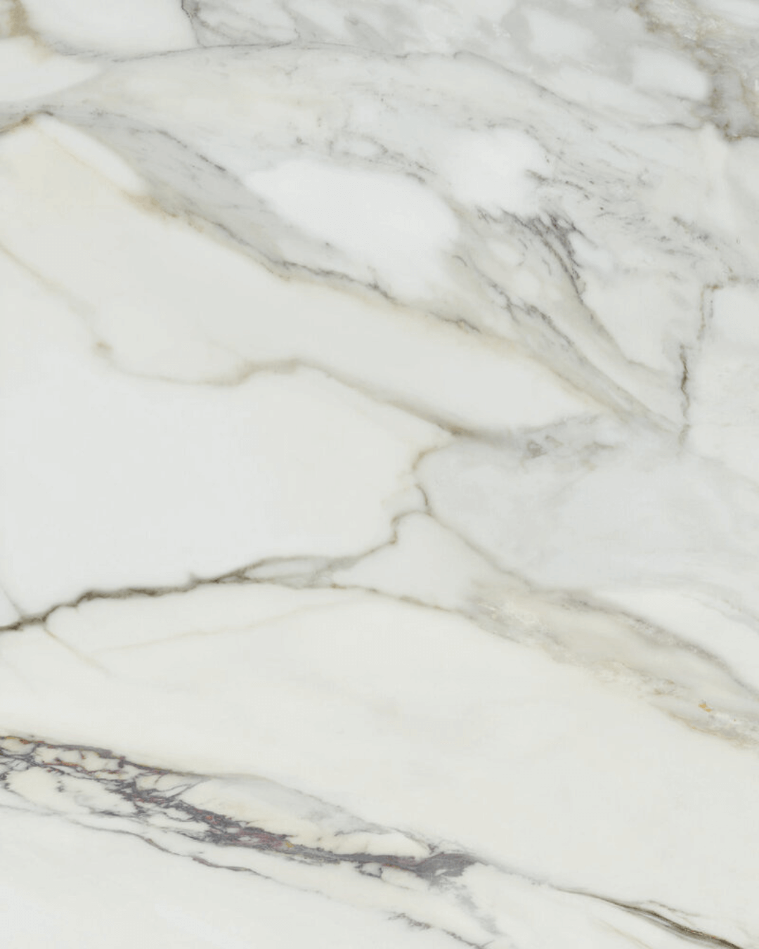 Arabescato Corchia Pol 60x120 - Carrelage marbre blanc ivoire grain poli effet miroir bords rectifiés
