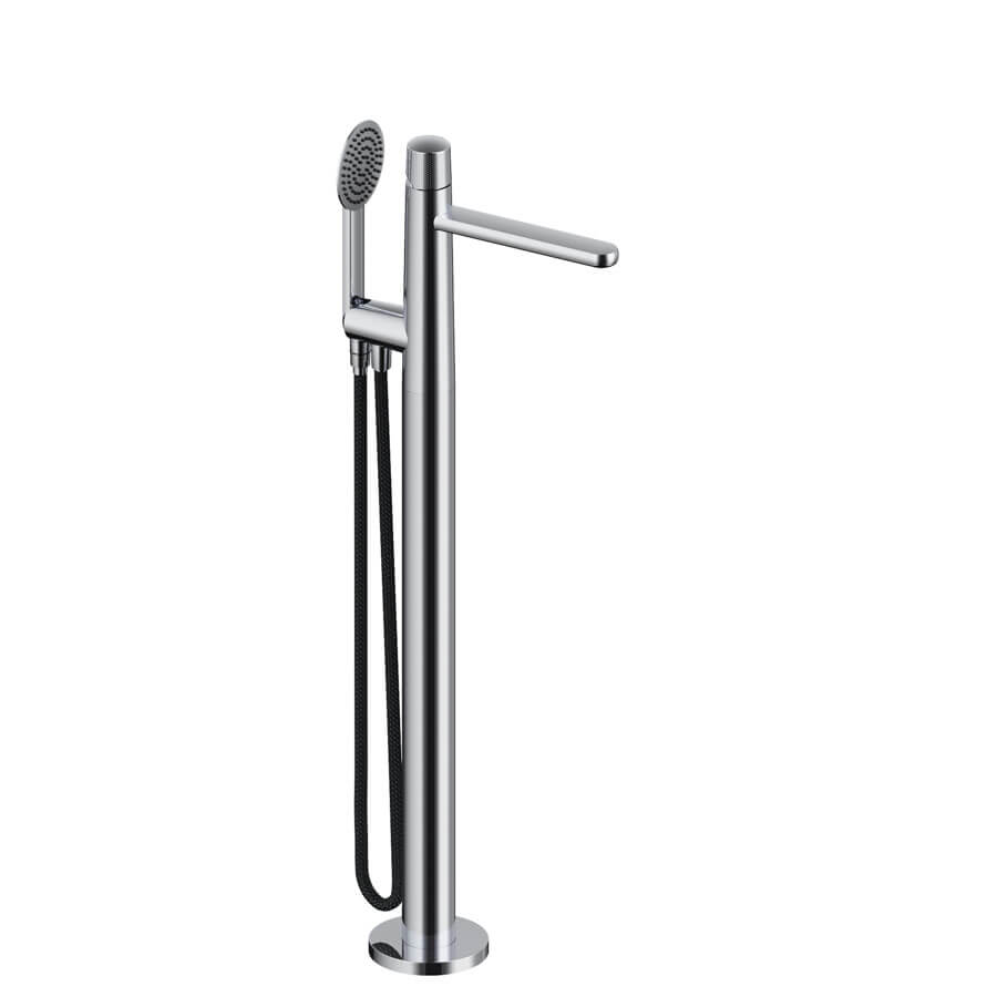 Dedal - Robinet sur pied pour baignoire – Finition Chrome