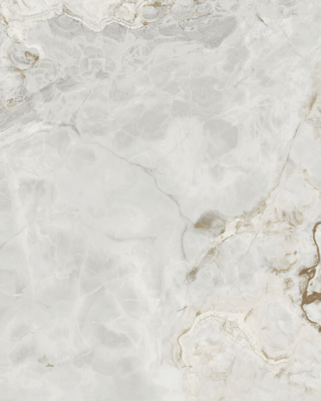 Cashmere White Honed 60x120 - Carrelage marbre blanc laiteux finition laqué mat bords rectifiés