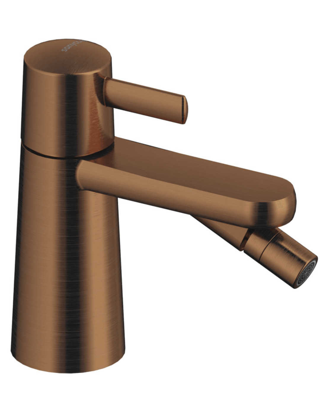 Dedal : Mitigeur de bidet en or rosé