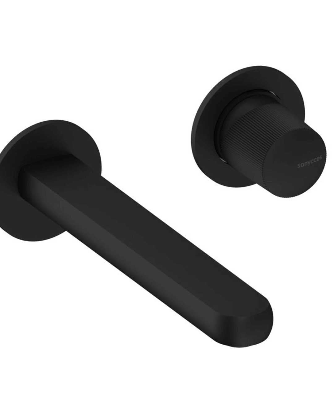 Dedal : Mitigeur encastré noir pour lavabo