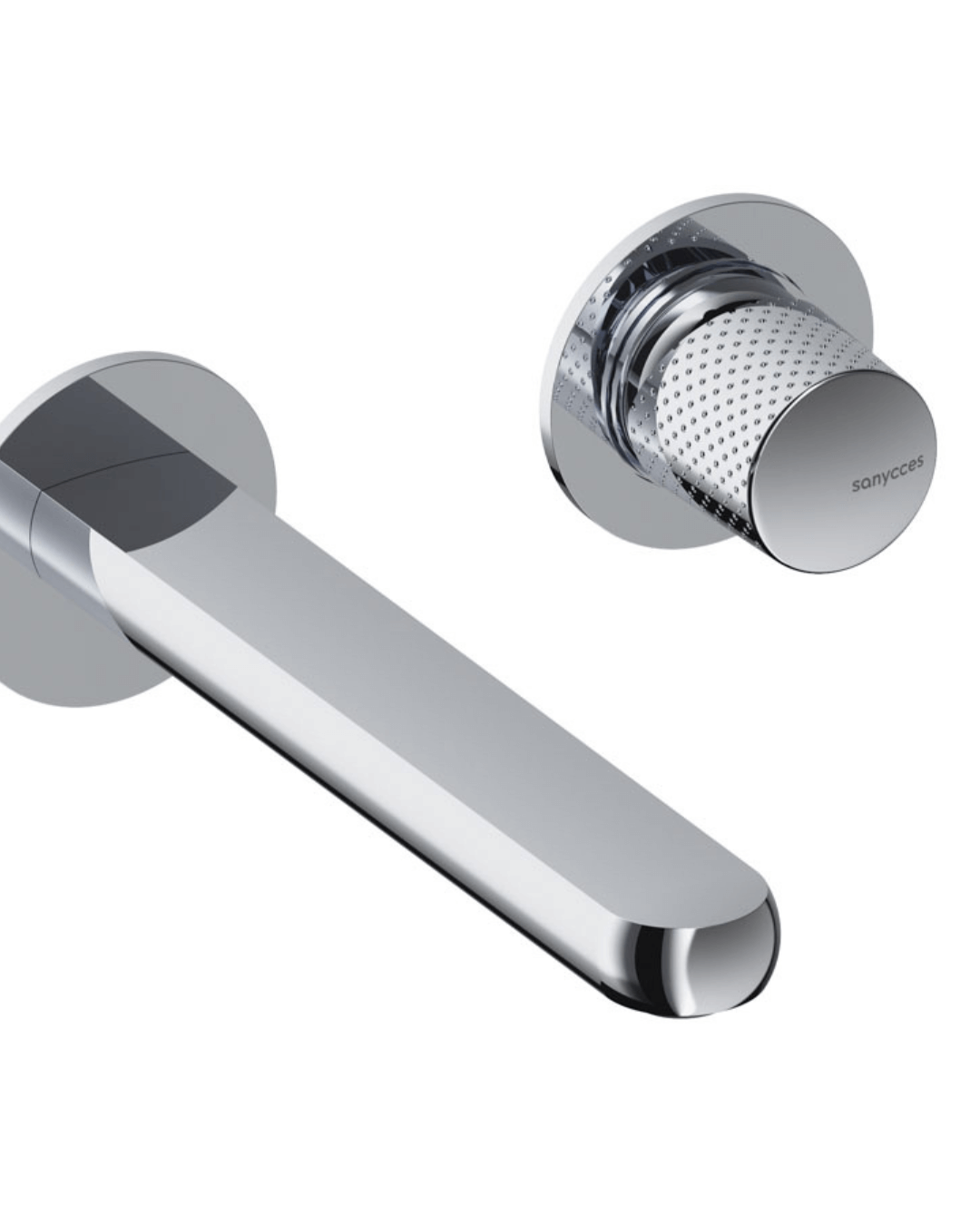 Dedal : Mitigeur encastré chromé pour lavabo