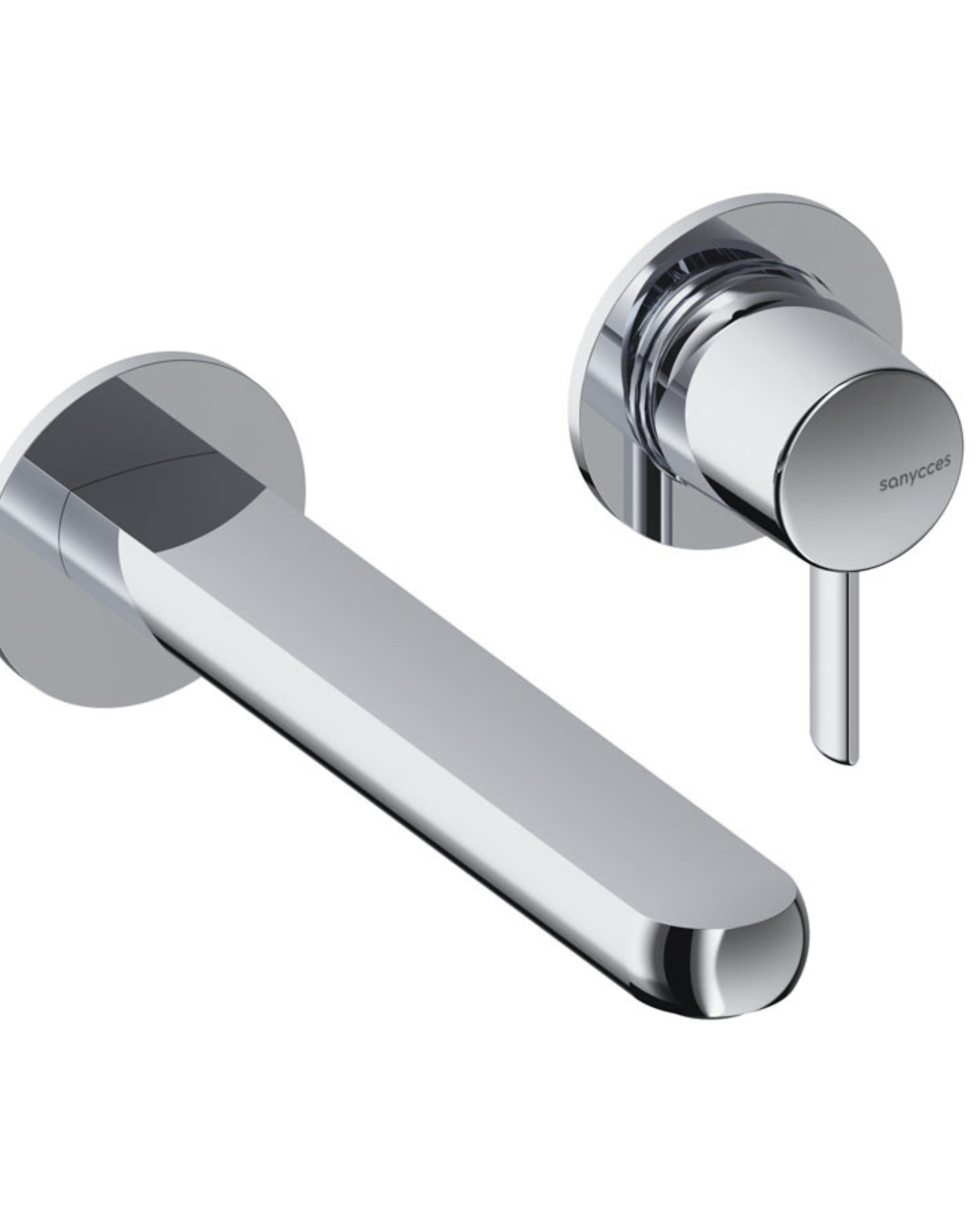 Dedal : Mitigeur encastré chromé pour lavabo