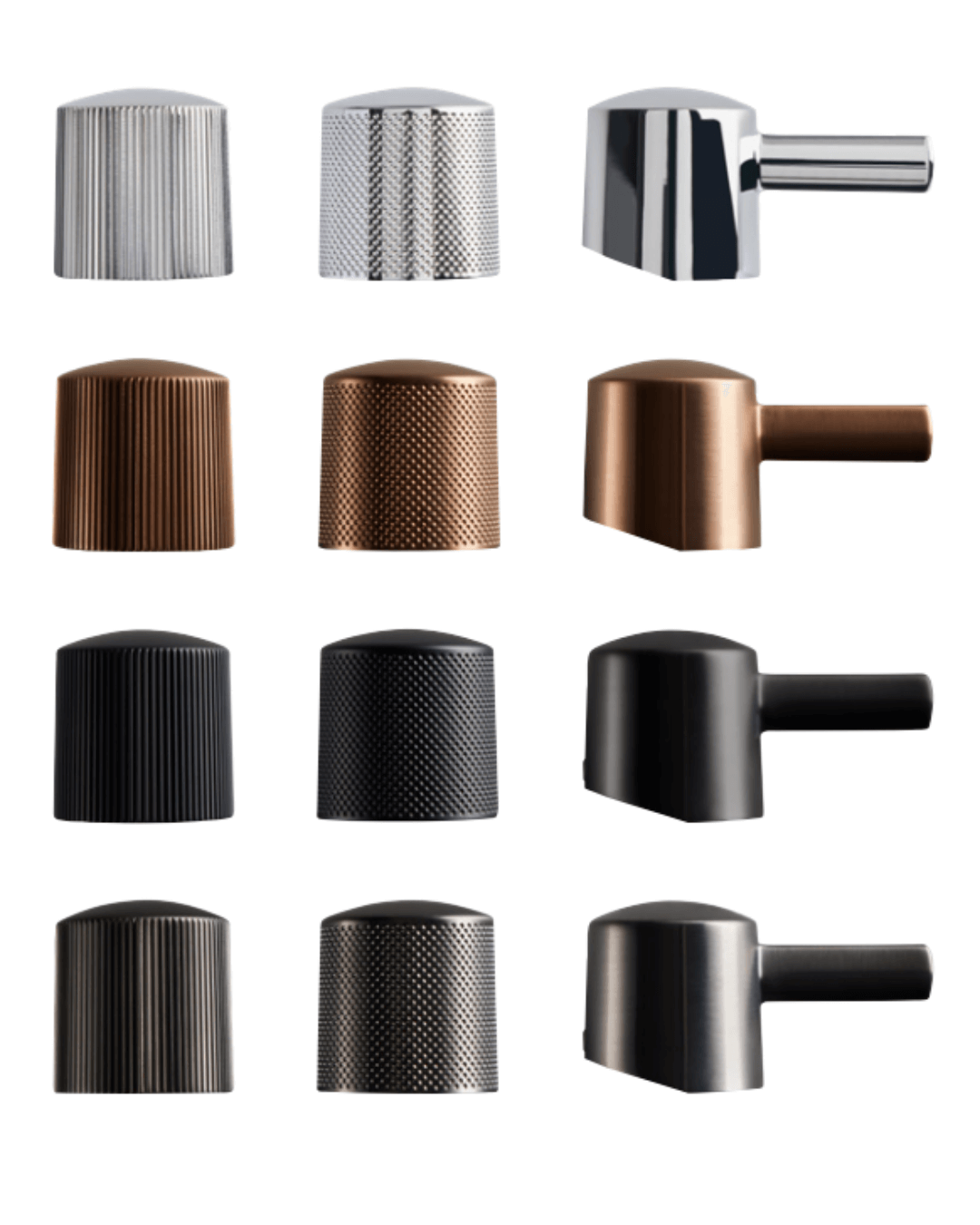 Dedal - Mitigeur de douche mural 2 voies – Finition Noir Mat