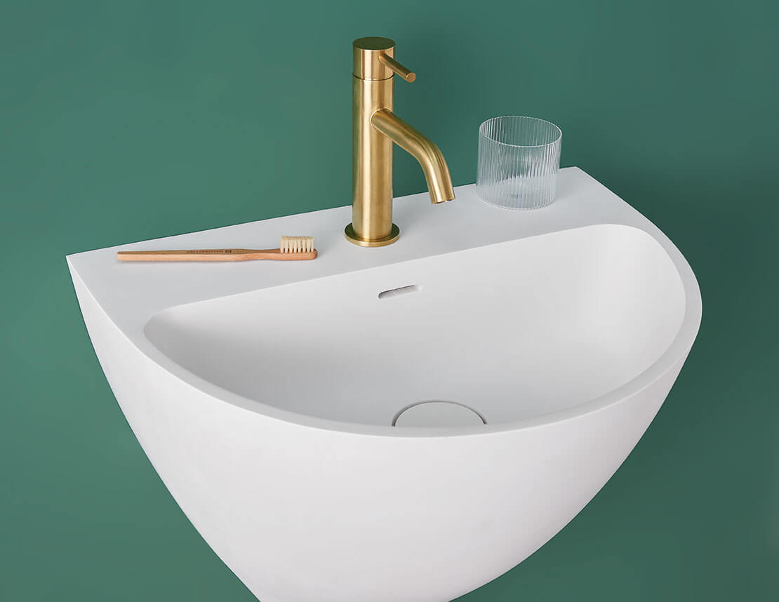 Lavabo design à poser Kaliya – Blanc Mat – Homecoming