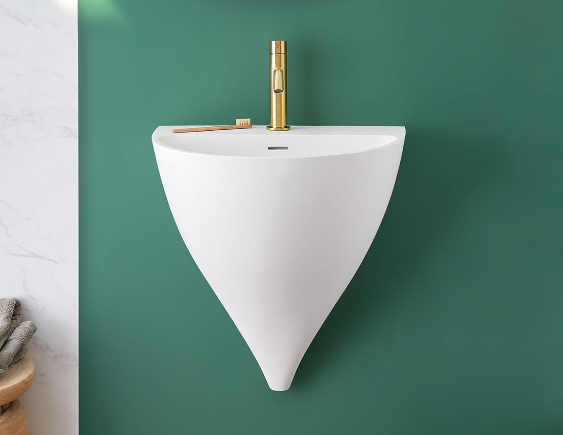 Lavabo design à poser Kaliya – Blanc Mat – Homecoming