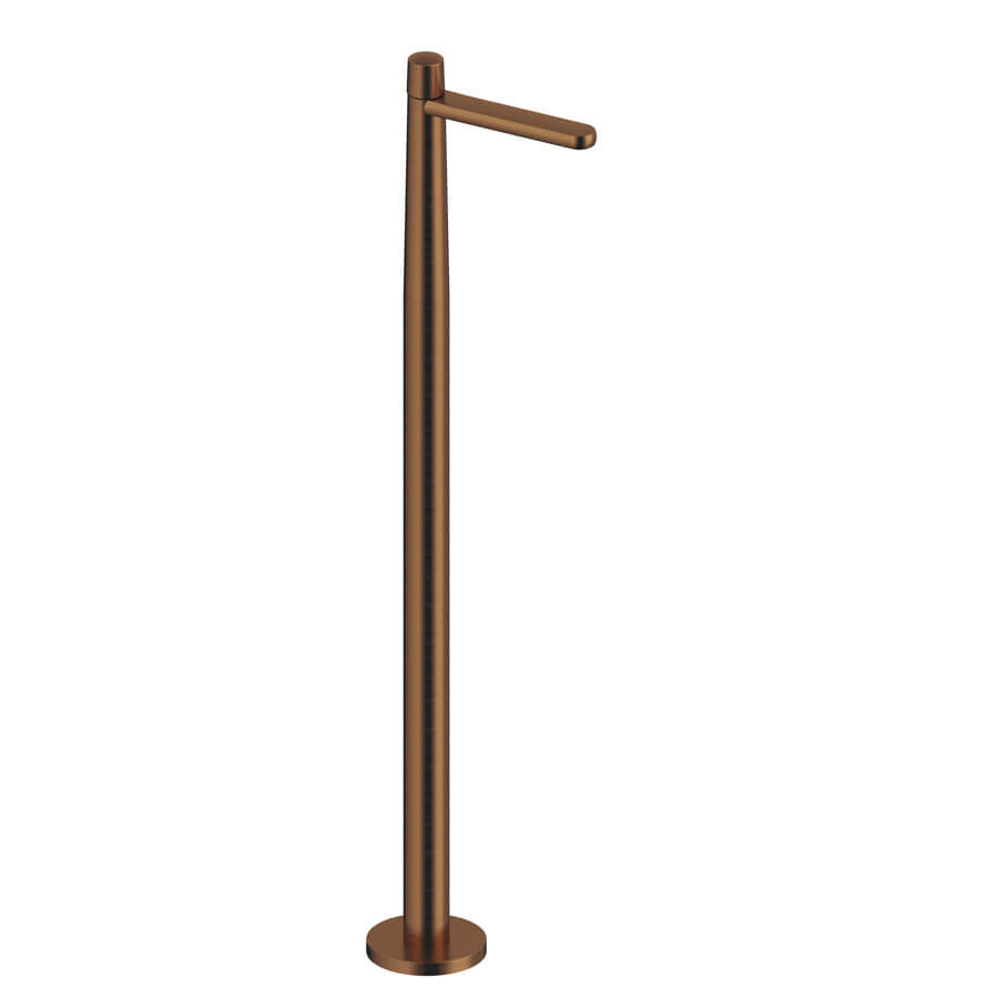 Dedal - Mitigeur de lavabo îlot – Finition or rose brossé