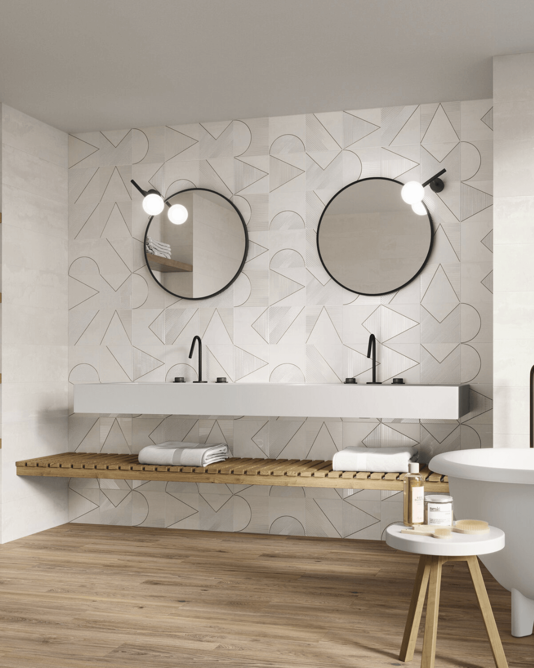 Manitoba Honey 15x90 - Carrelage effet bois miel doré