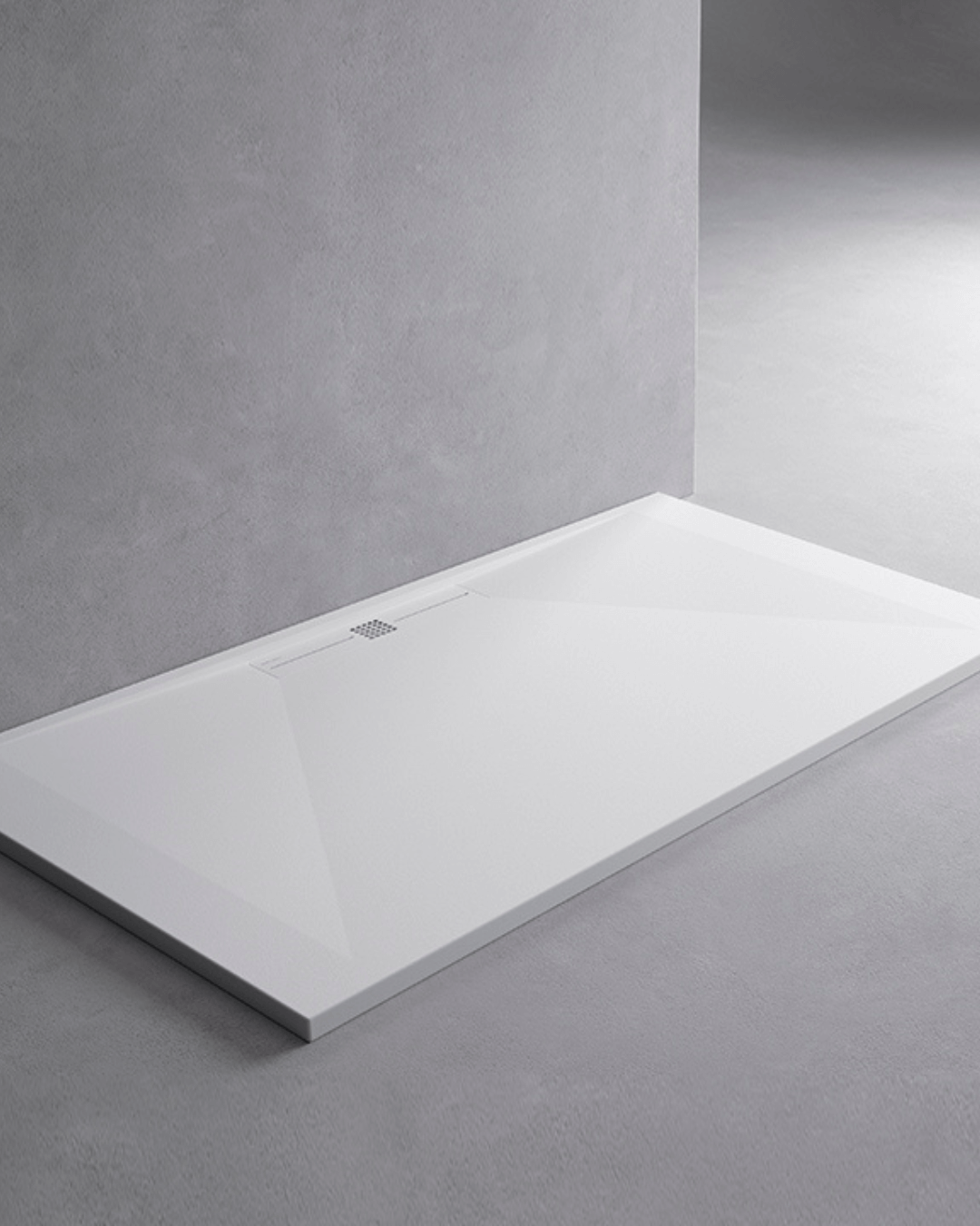 LINEA : Receveur de douche antidérapant - lisse et ardoise