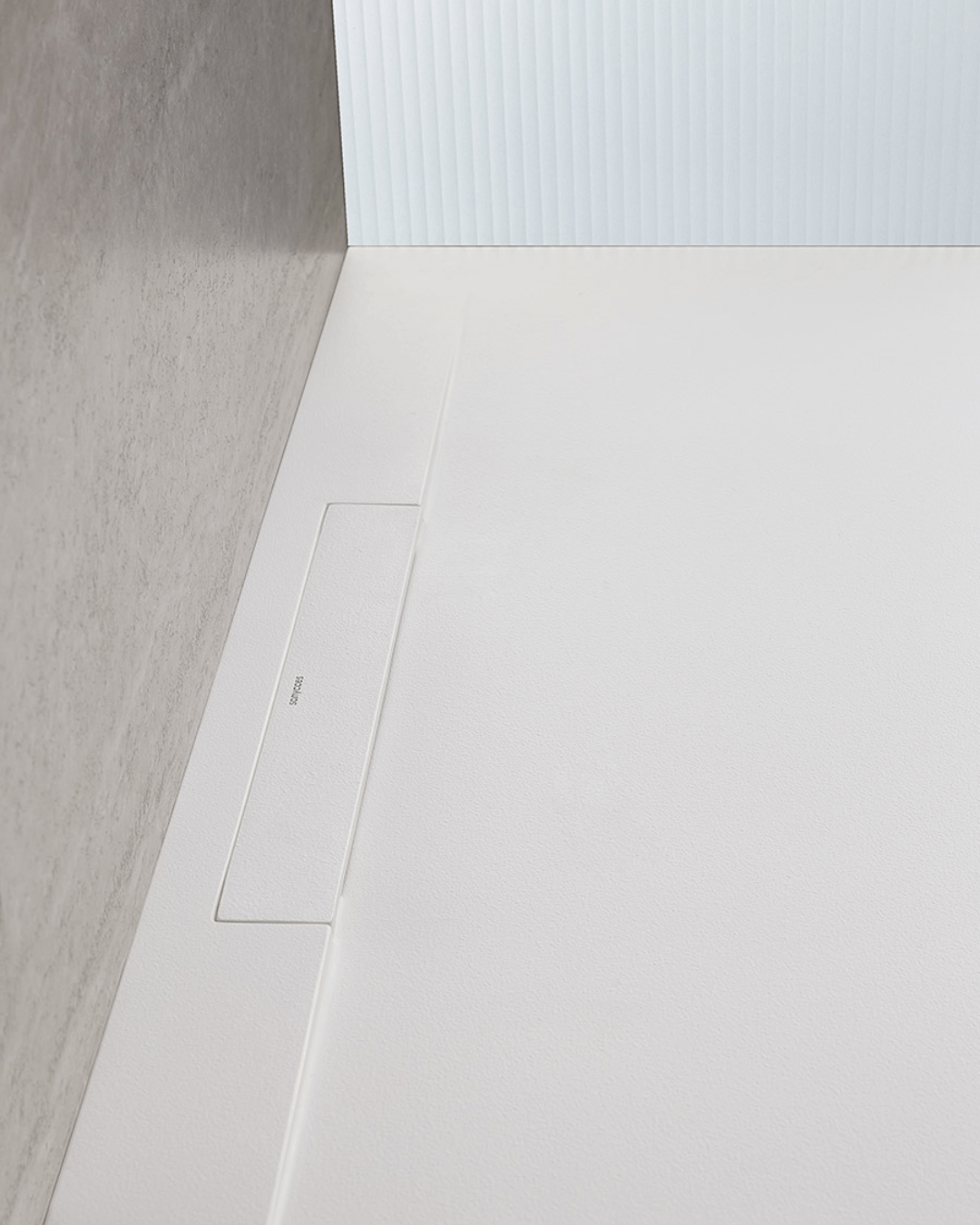 BAHÍA : Receveur de douche de plein pied antidérapant