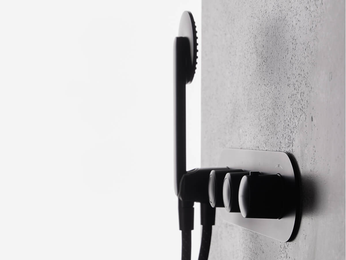 Dedal - Thermostatique de douche horizontal chromé