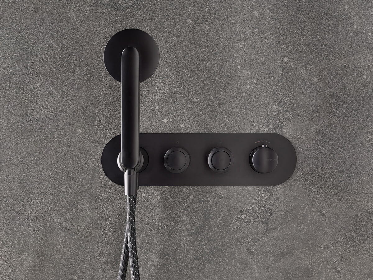 Dedal - Thermostatique de douche horizontal chromé