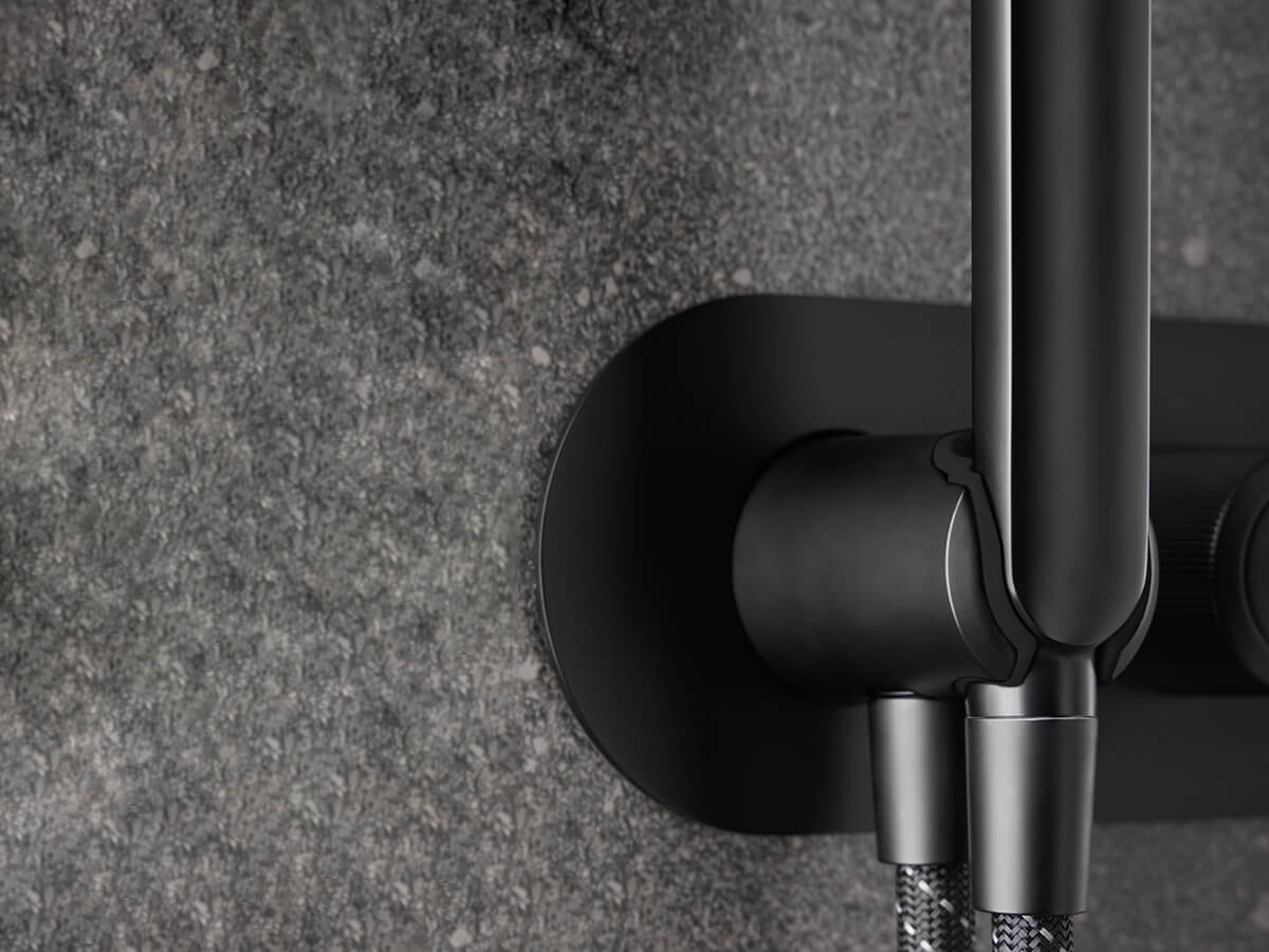 Dedal - Thermostatique de douche horizontal chromé