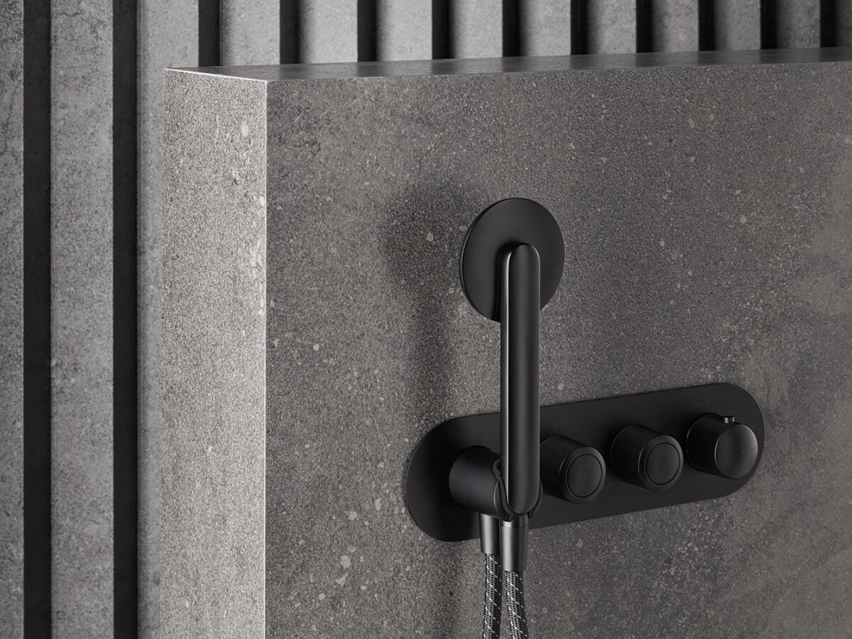Dedal - Thermostatique de douche horizontal chromé