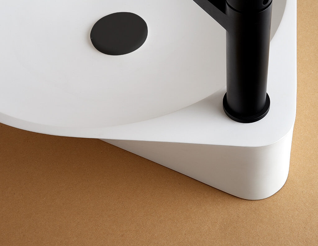 Nadir - Vasque finition blanc mat