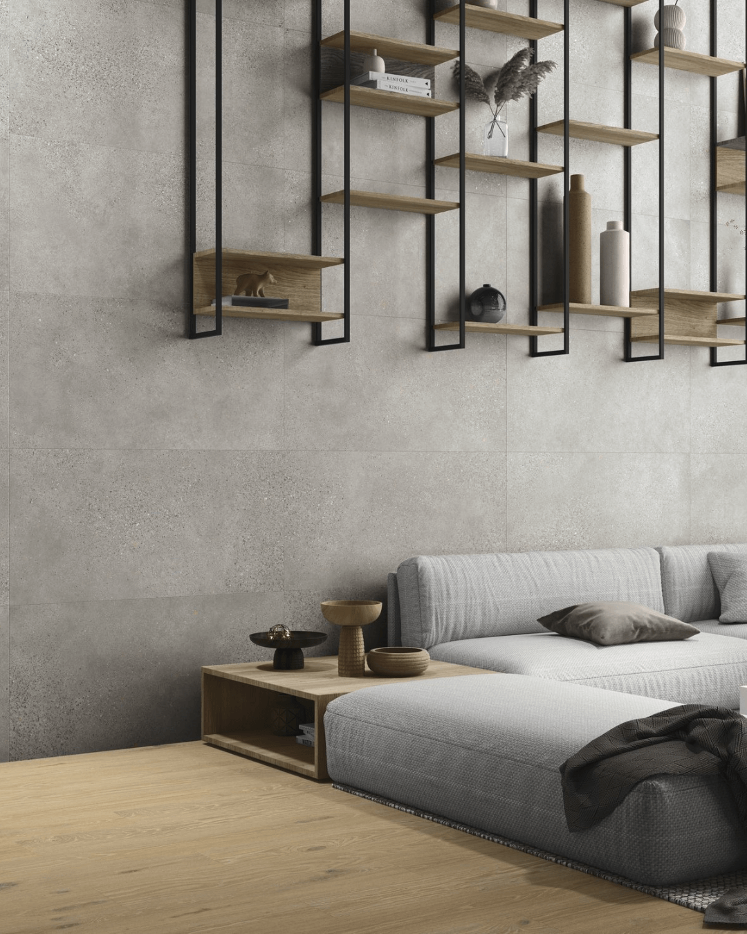 Triana Desierto 20x120 - Carrelage effet bois sol & mural bords rectifiés