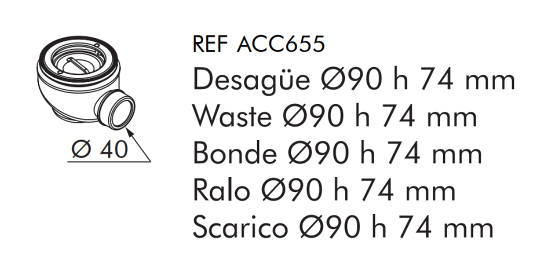 STRATO receveur de douche extra-plat