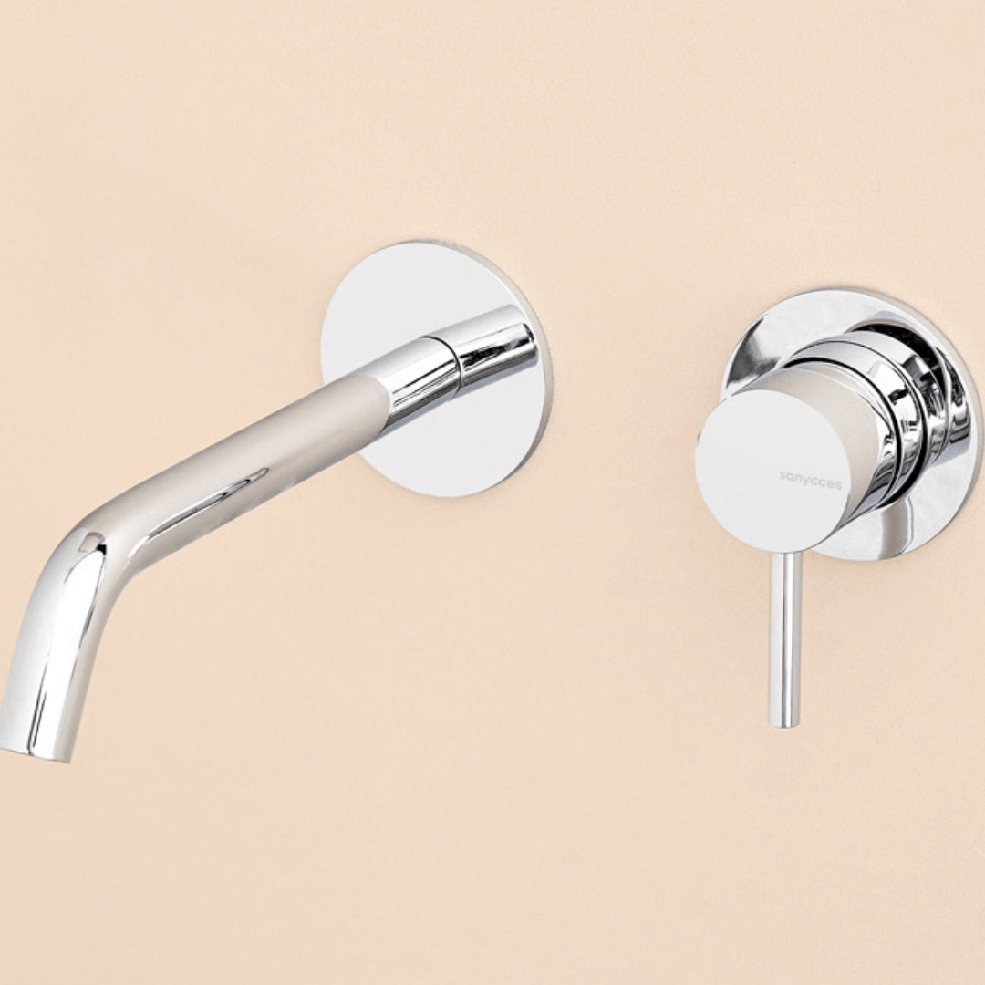 Mitigeur mural LOOP avec système d'ouverture en eau froide