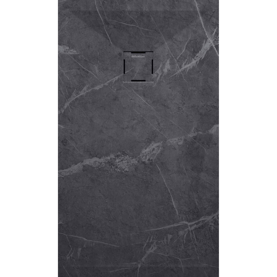 STONE NATURE Marquina : receveur de douche extra-plat