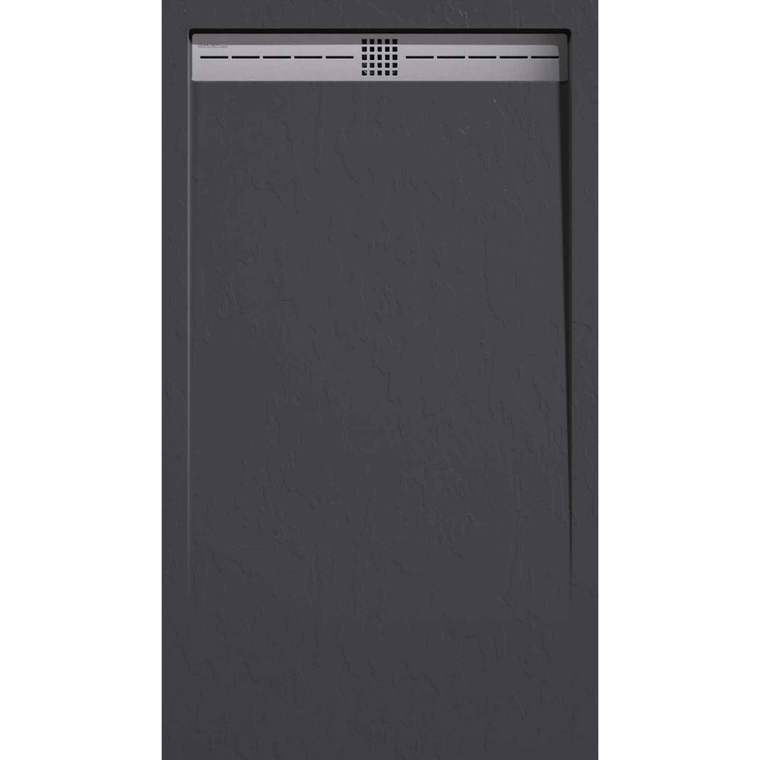 STONE CACH receveur de douche extra-plat ARDOISE Anthracite