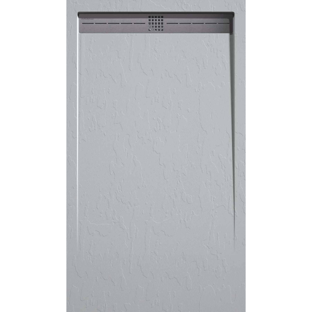 STONE CACH receveur de douche extra-plat ARDOISE Gris 7035