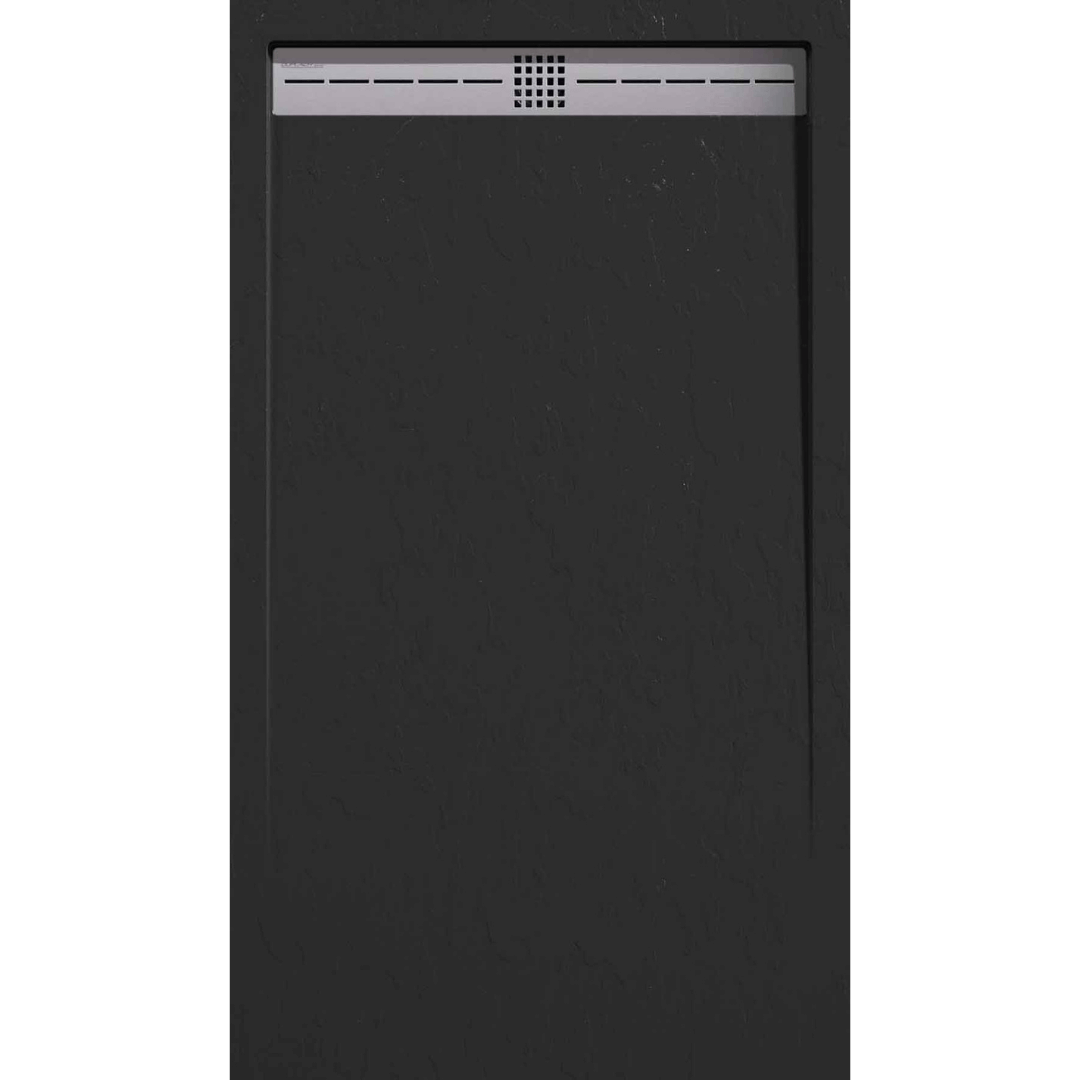 STONE CACH receveur de douche extra-plat ARDOISE Noir