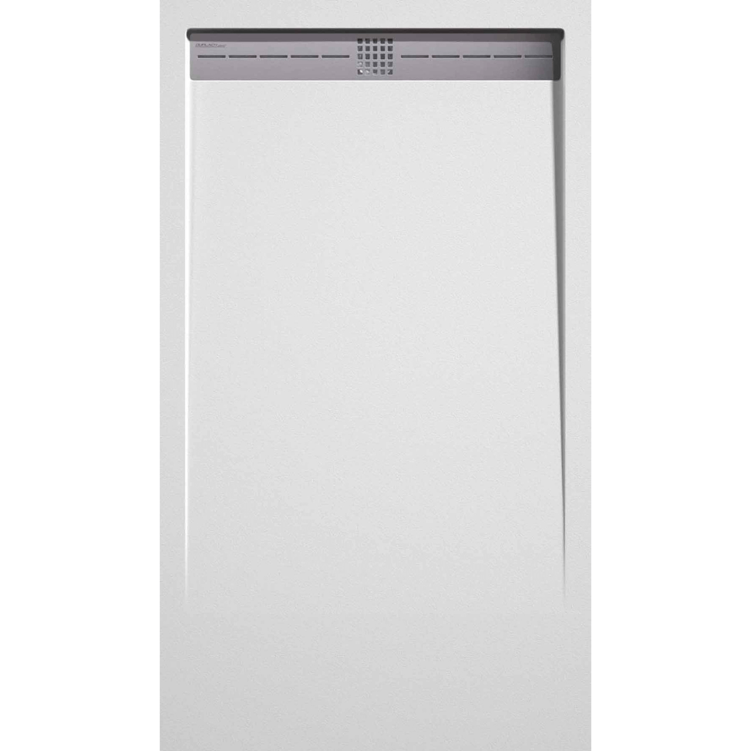STONE CACH receveur de douche extra-plat LISSE Blanc