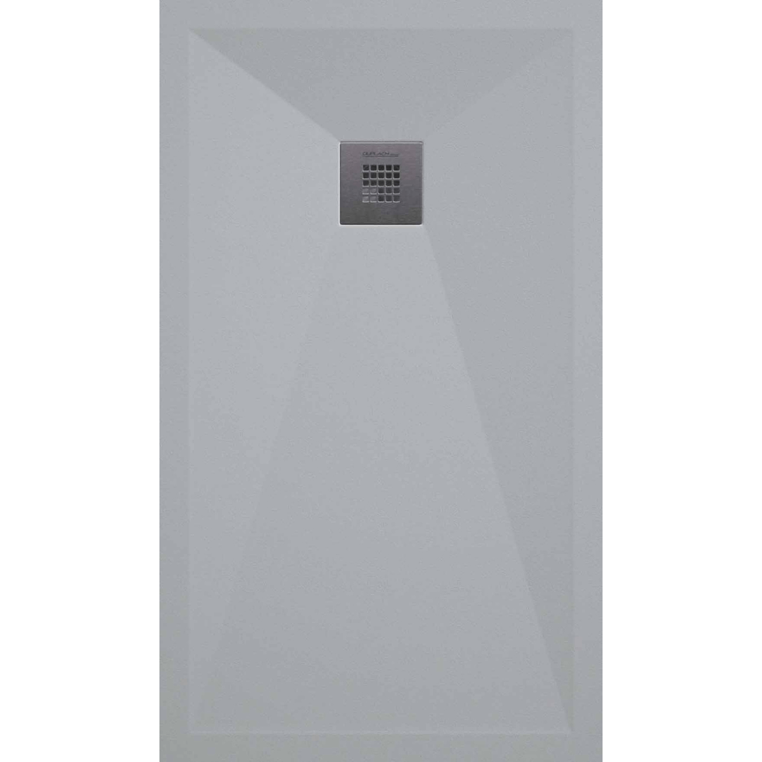 Stone Plus receveur de douche extra-plat LISSE Gris 7035