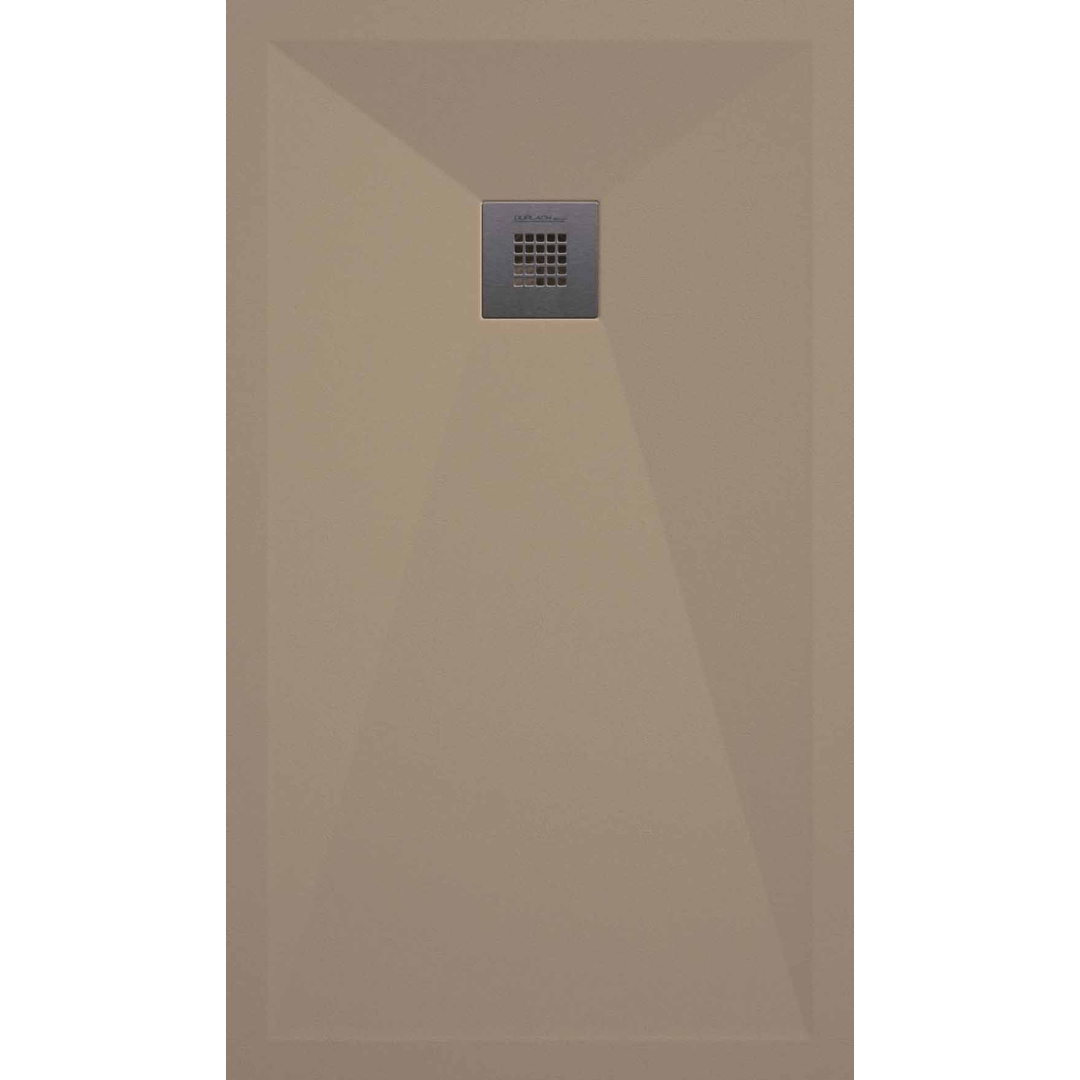 Stone Plus receveur de douche extra-plat LISSE Moka
