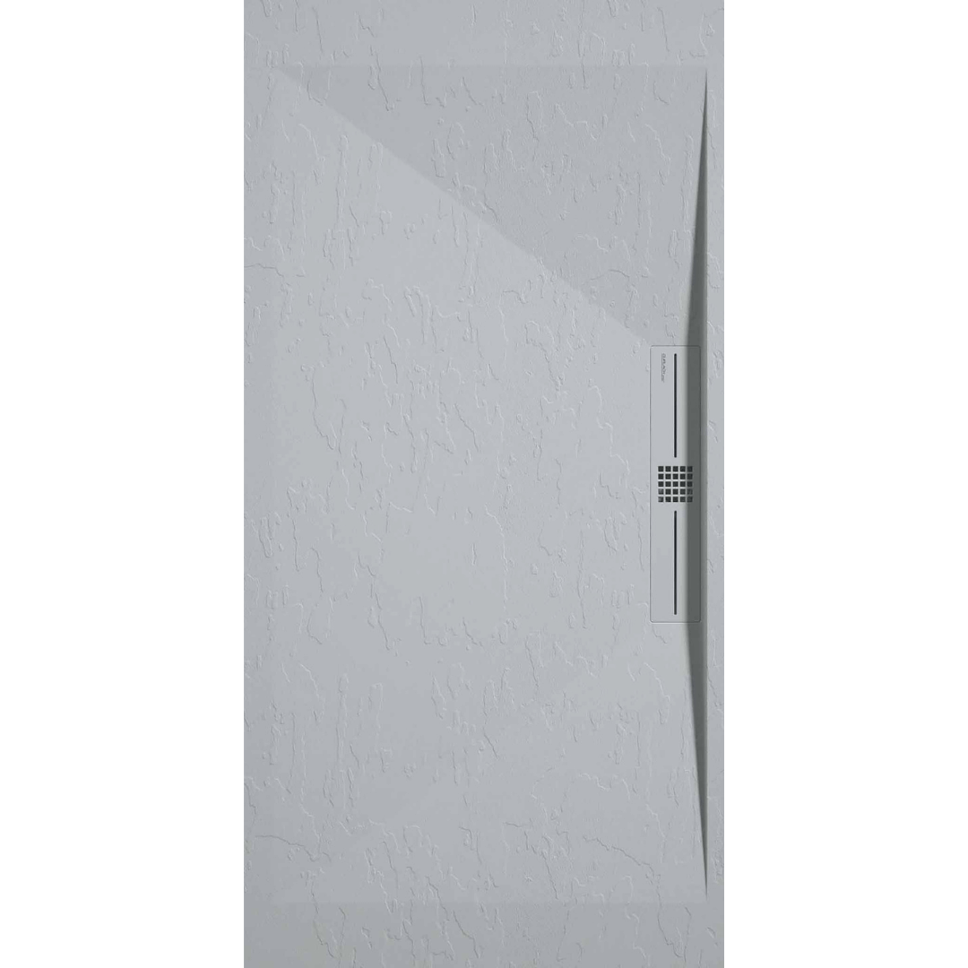 STONE SIDE receveur de douche extra-plat ARDOISE Gris 7035